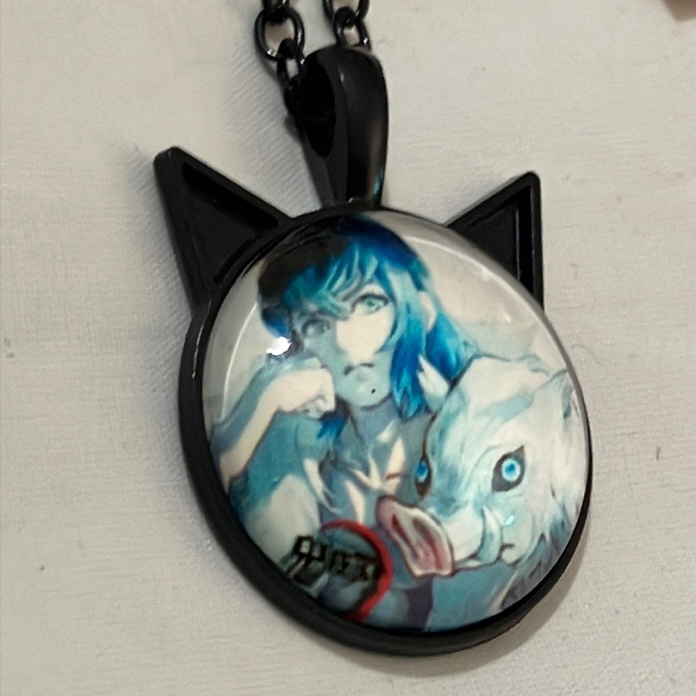 Hashibira Inosuke Demon Slayer Necklace - Picture 8 of 10